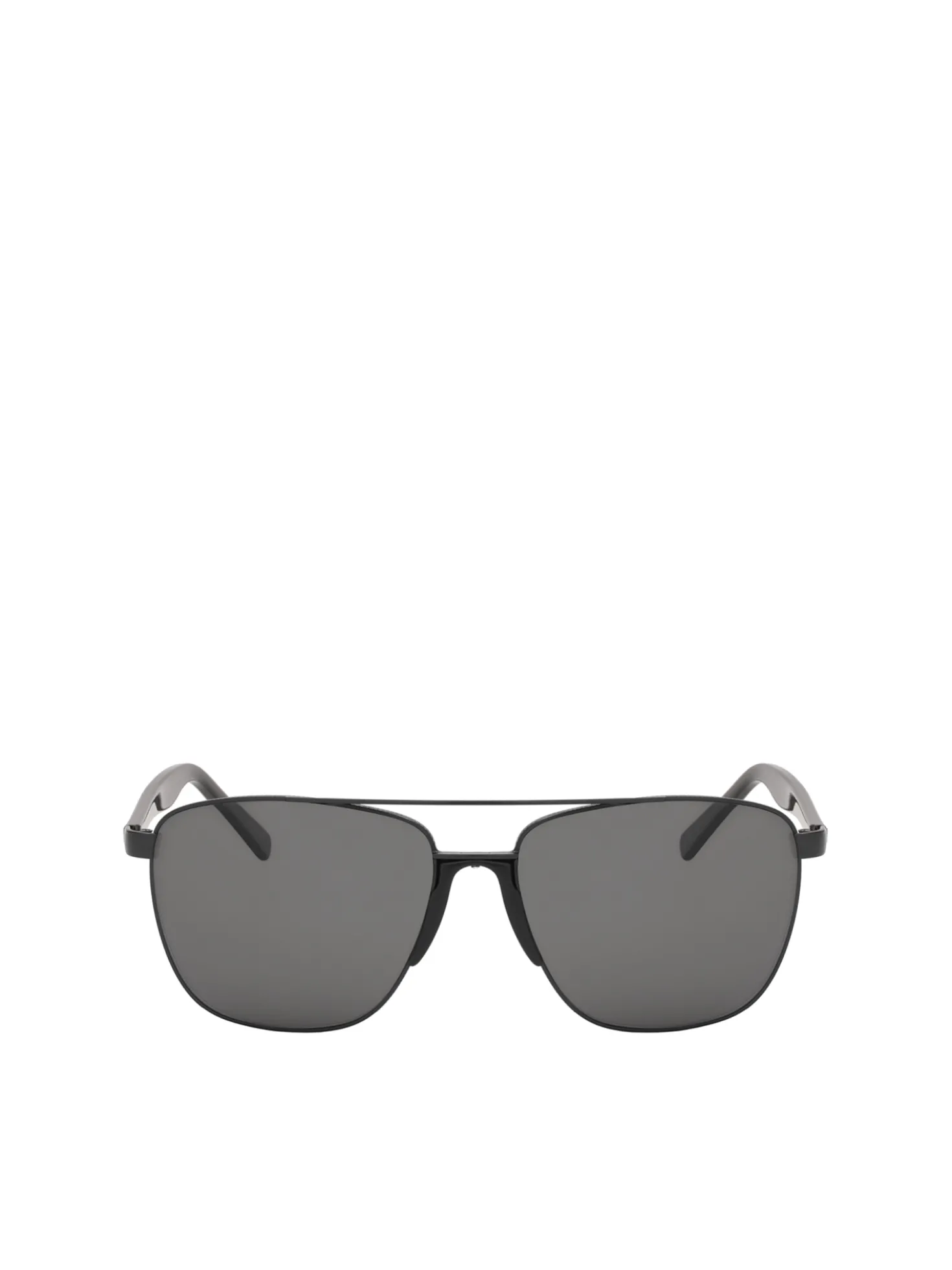 Atrakcyjne czarne okulary przeciwsłoneczne typu Aviator