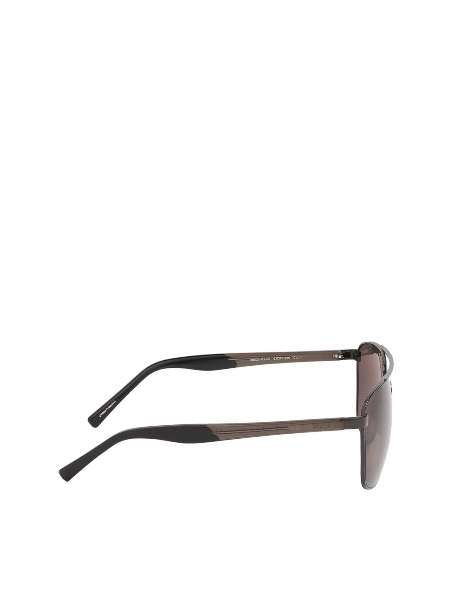 Atrakcyjne czarne okulary przeciwsłoneczne typu Aviator