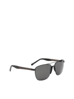 Atrakcyjne czarne okulary przeciwsłoneczne typu Aviator