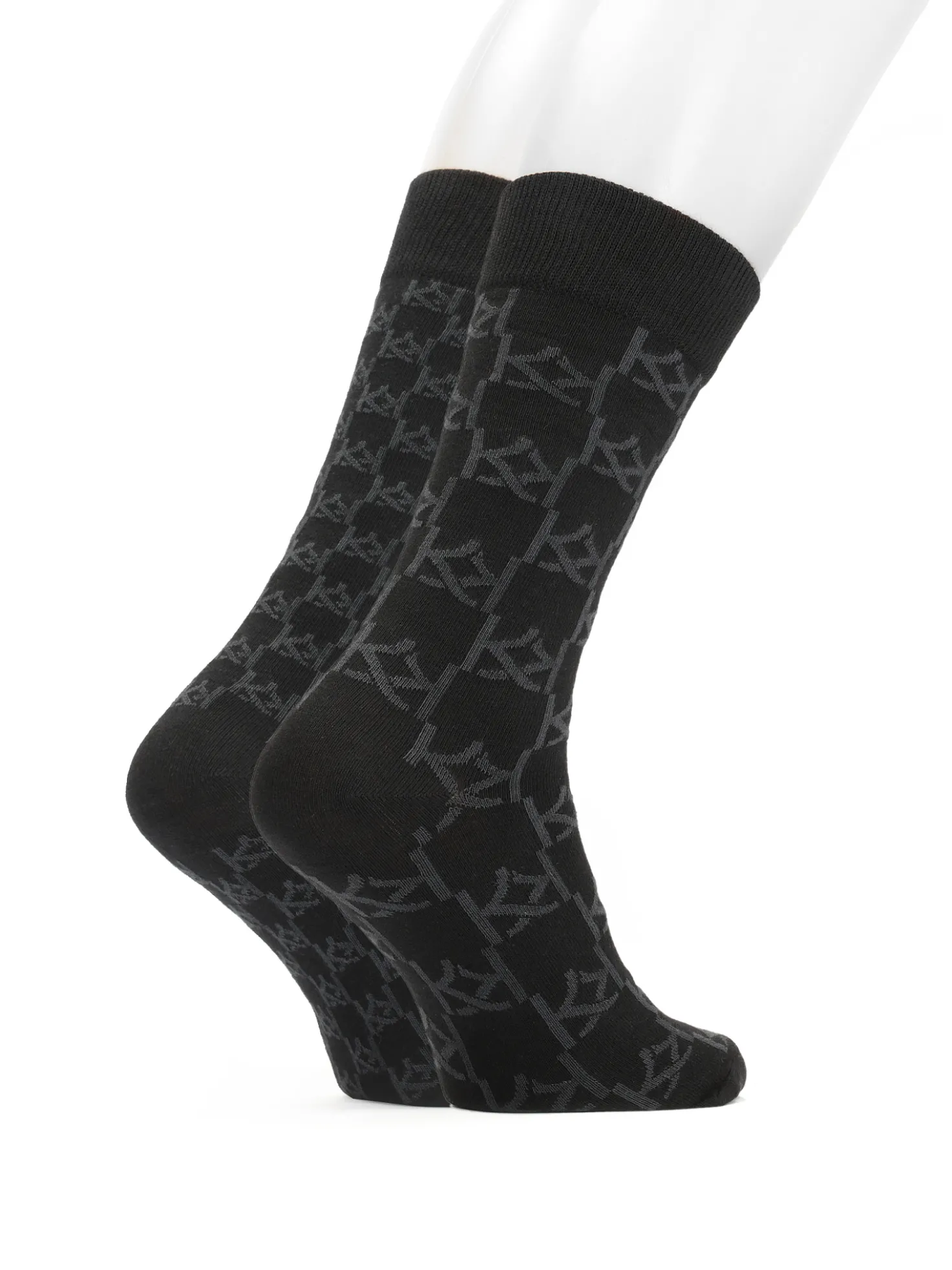 Bawełniane skarpety nieparzyste w monogramy KAZAR