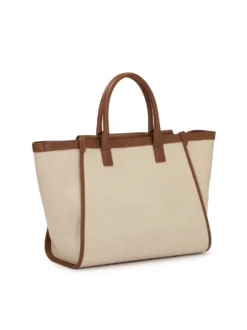 Beżowa torebka z tkaniny Tote Bag