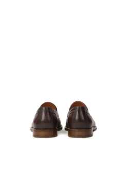 Brązowe loafersy z rzemykiem
