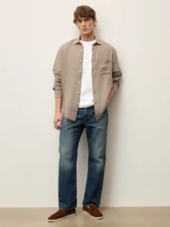 Brązowe zamszowe loafersy na podeszwie typu sneakers