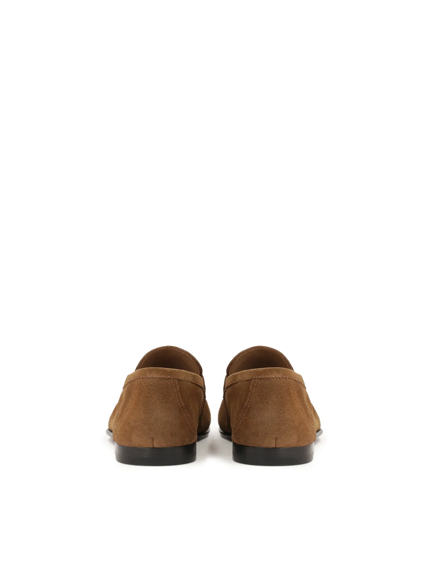 Brązowe zamszowe loafersy z Limitowej Kolekcji