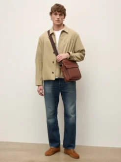 Brązowe zamszowe półbuty smart casual