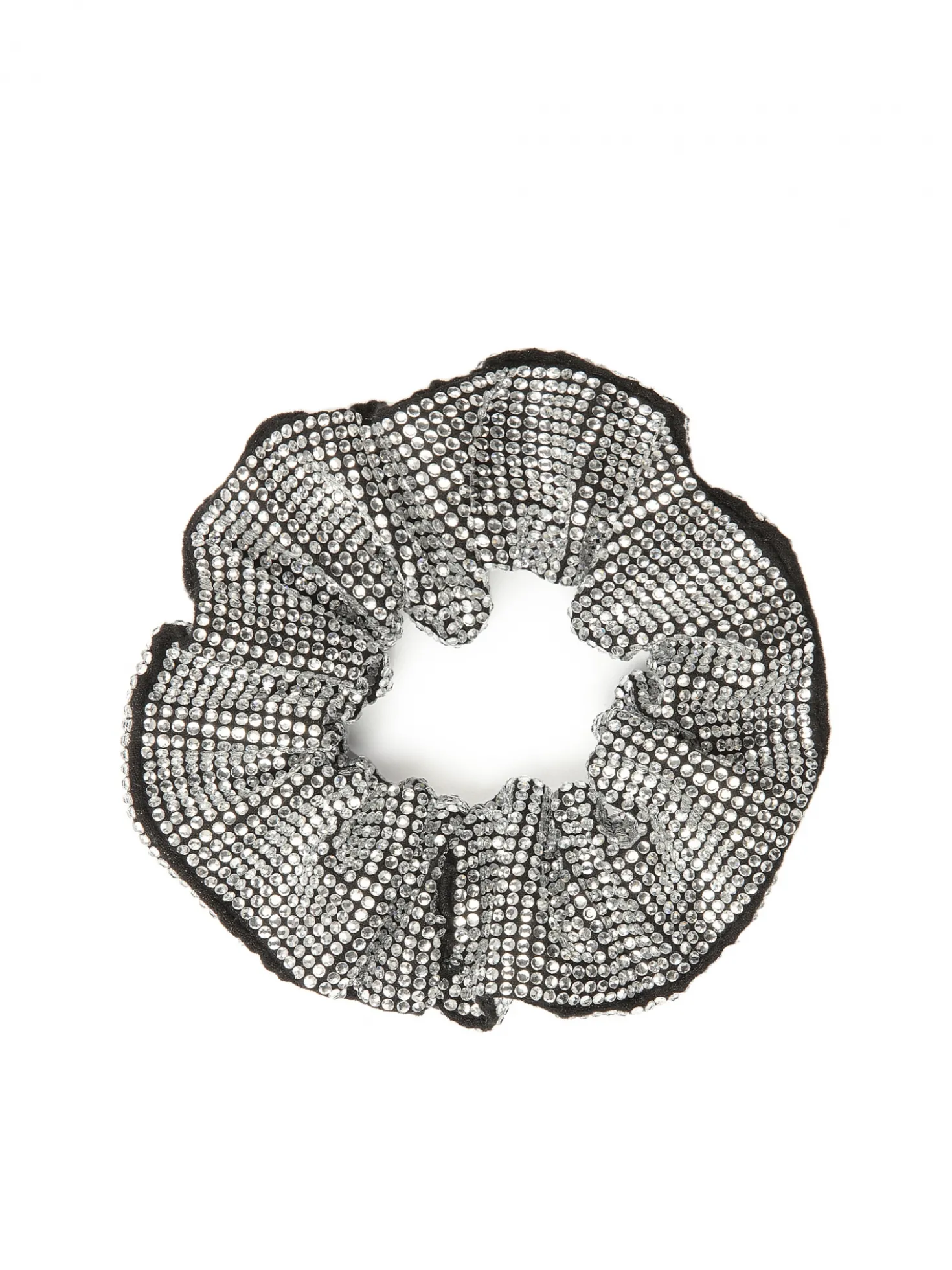 Błyszcząca gumka do włosów scrunchie