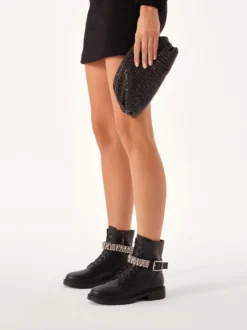 Błyszcząca torebka pouch bag