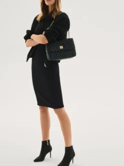 Czarne botki damskie