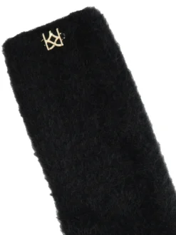 Czarne miękkie skarpety