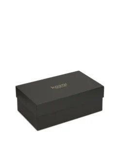 Czarne skórzane półbuty męskie monki Limited Edition