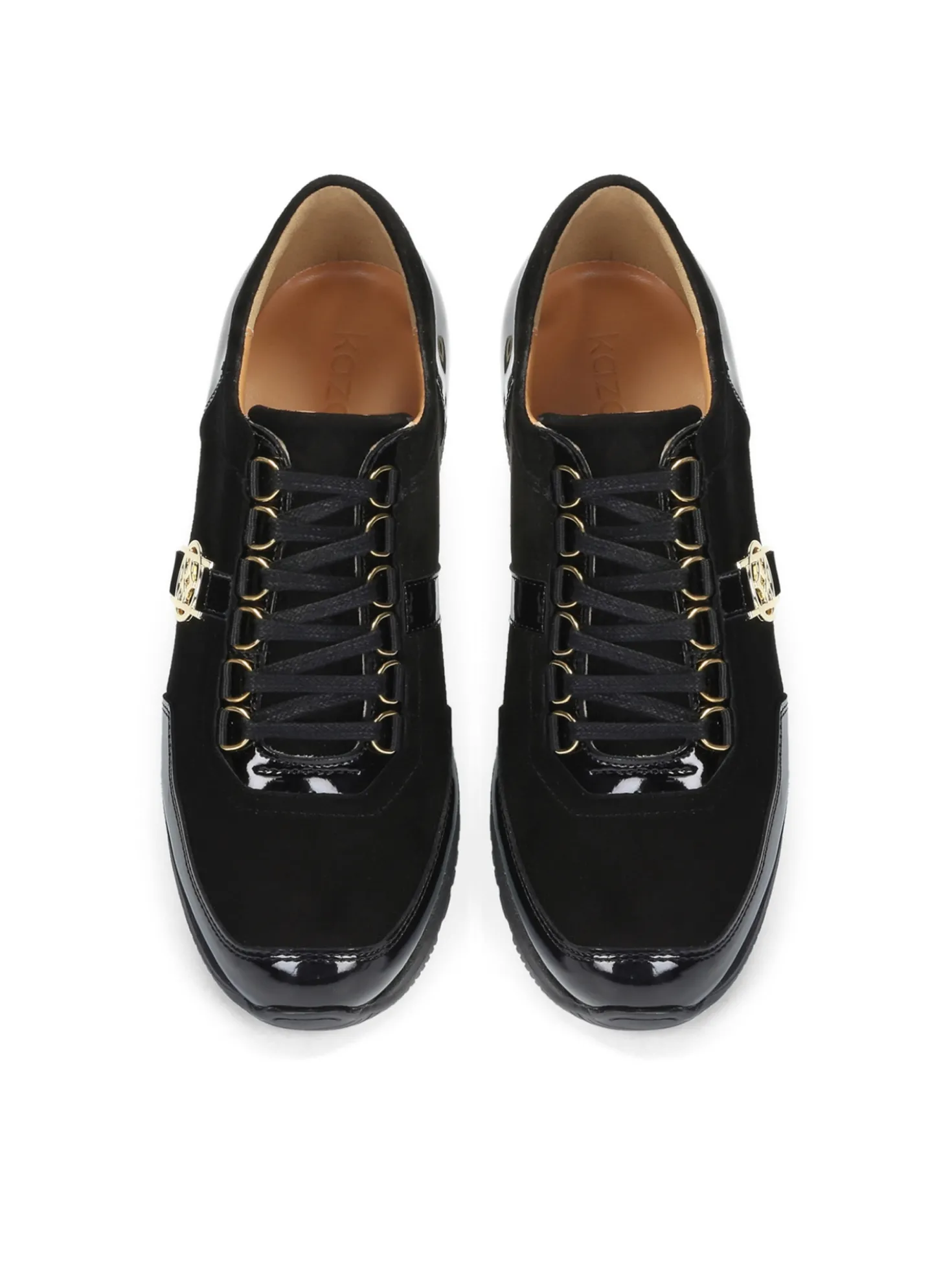 Czarne sneakersy damskie
