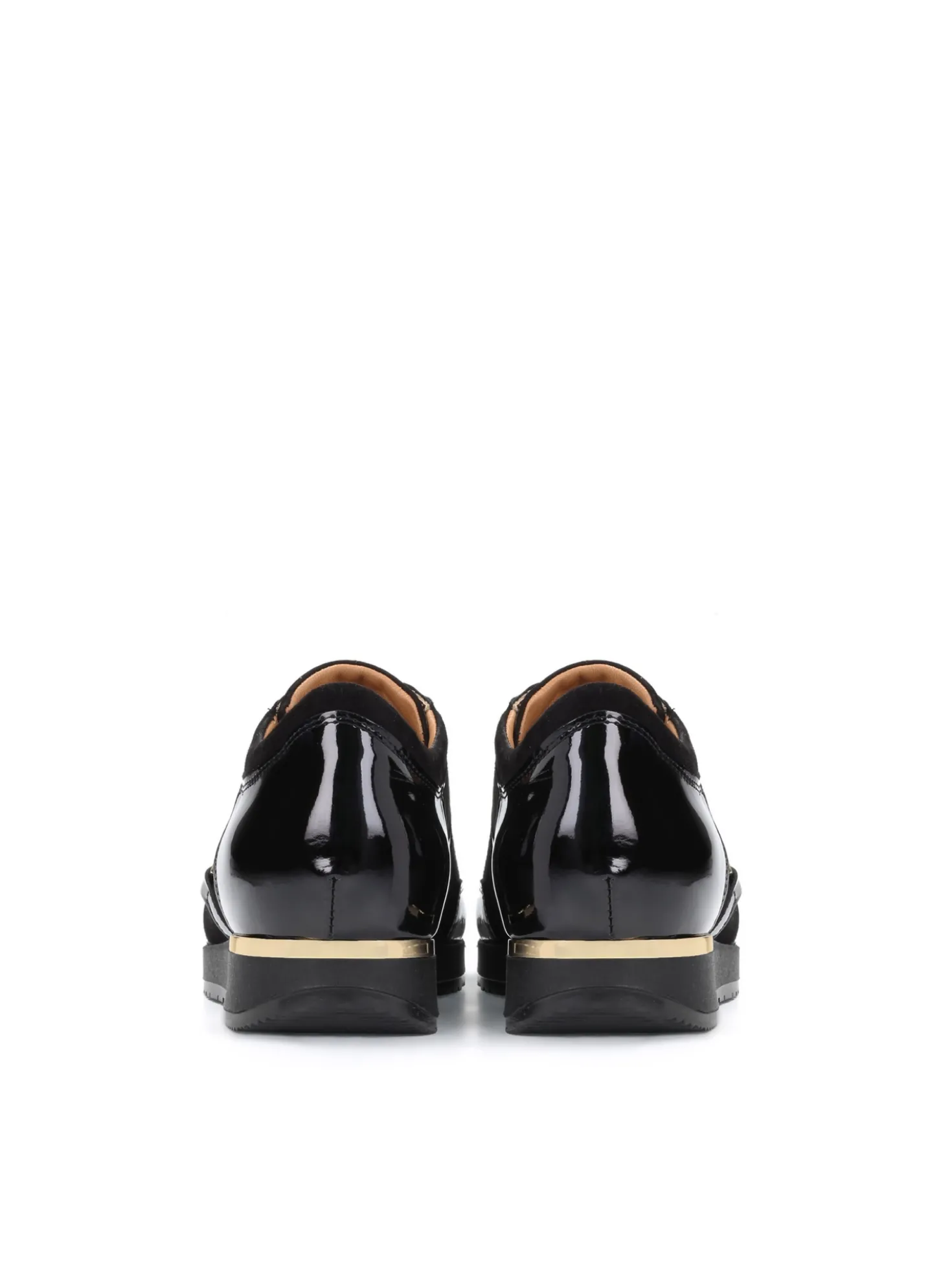 Czarne sneakersy damskie