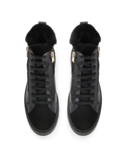 Czarne sneakersy damskie