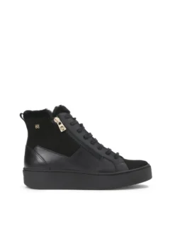 Czarne sneakersy damskie