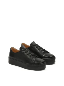 Czarne sneakersy damskie