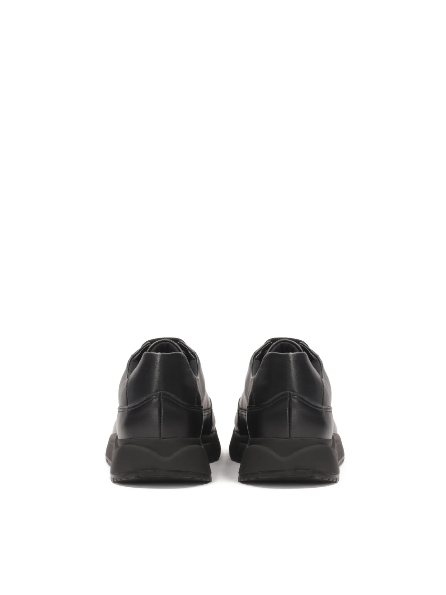 Czarne sneakersy damskie w minimalistycznym stylu