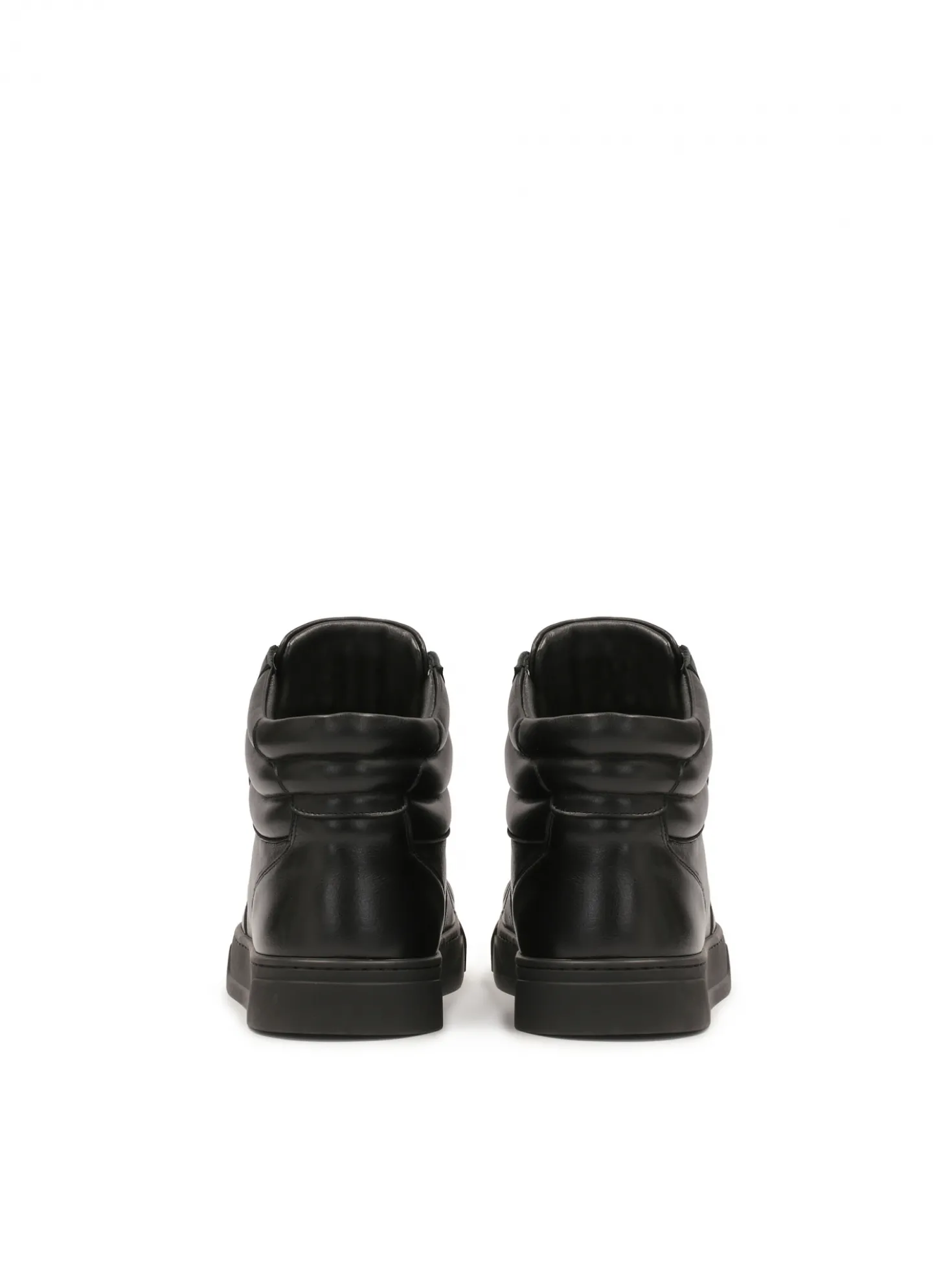 Czarne sneakersy do kostki