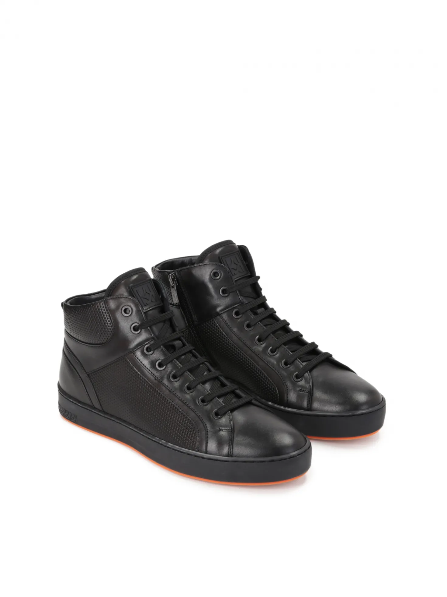 Czarne sneakersy męskie