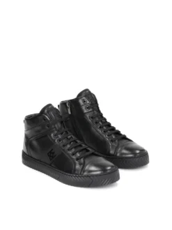Czarne sneakersy męskie