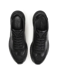 Czarne sneakersy męskie