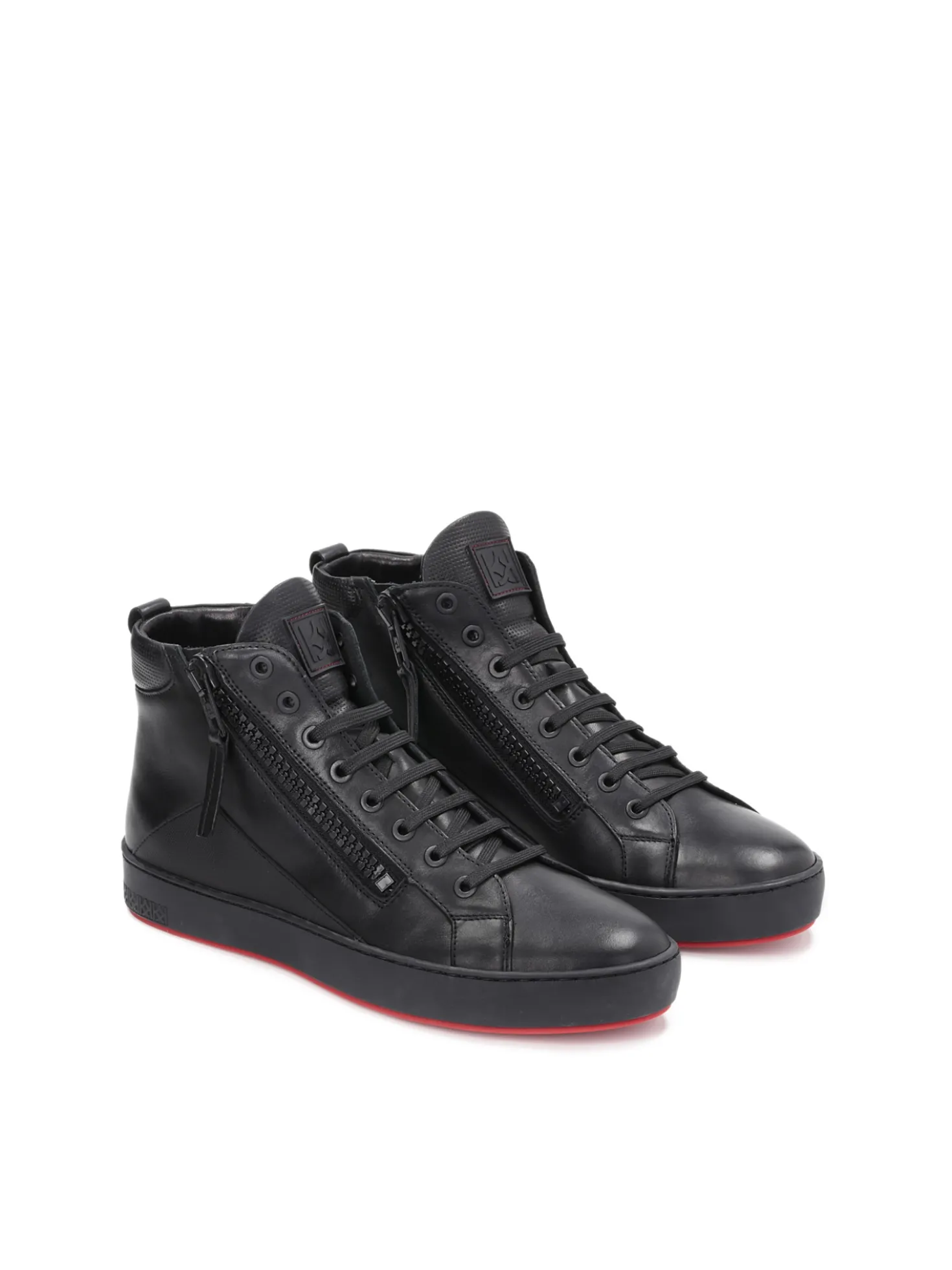 Czarne sneakersy męskie