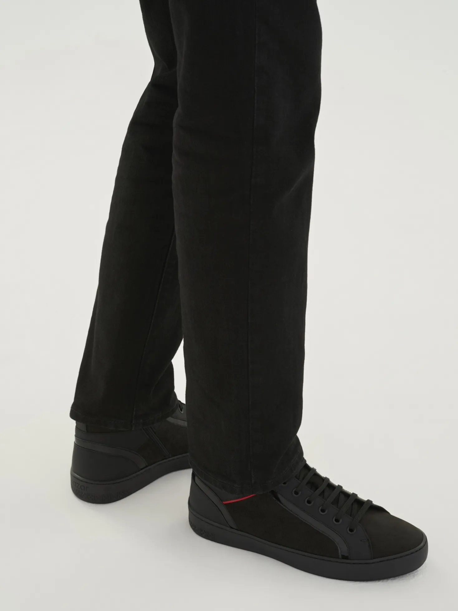 Czarne sneakersy męskie
