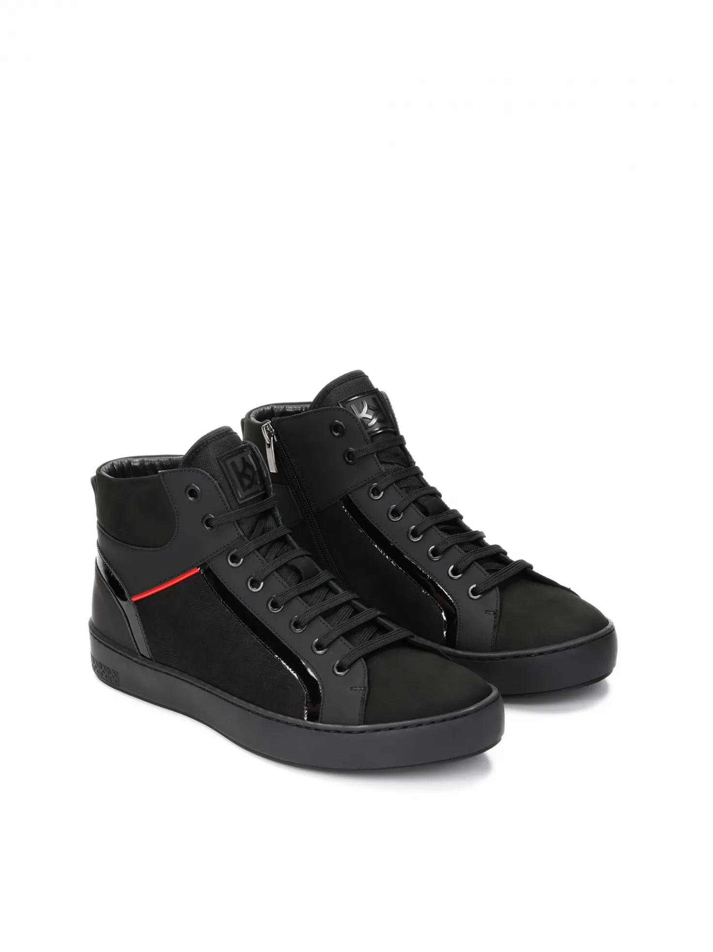Czarne sneakersy męskie