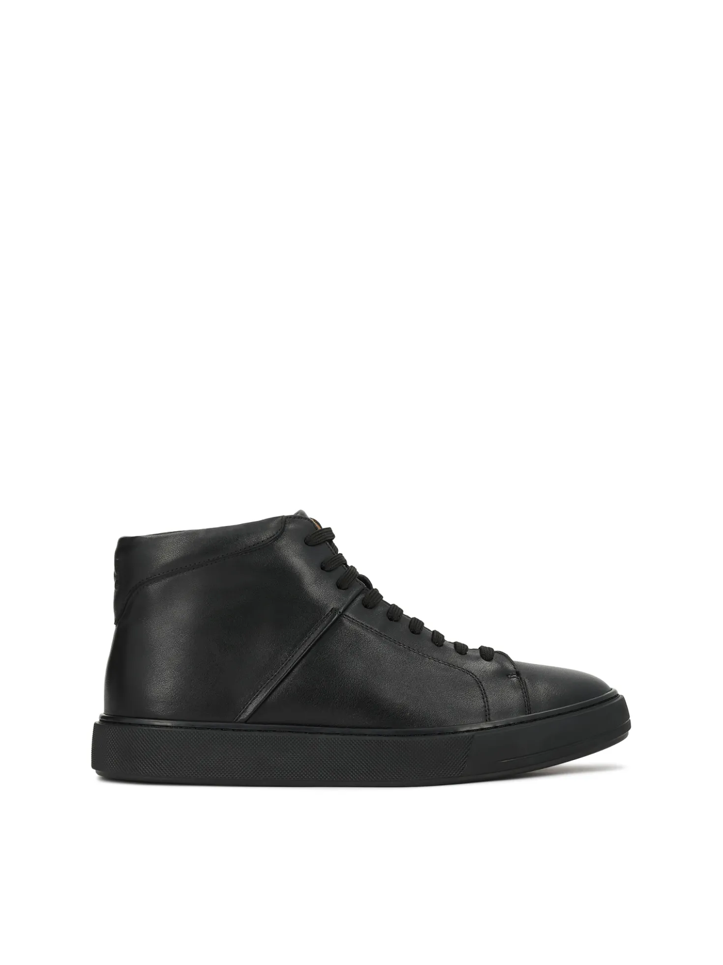 Czarne wysokie sneakersy