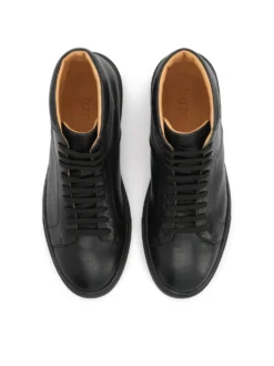 Czarne wysokie sneakersy