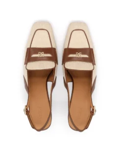 Czółenka slingback z nutą nowoczesnej elegancji
