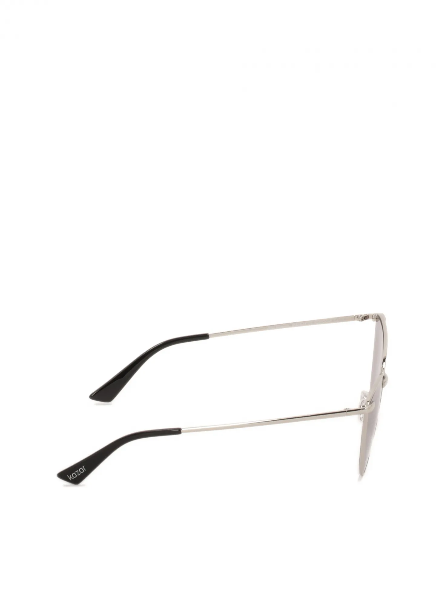 Damskie okulary w srebrnym kolorze z filtrem UV