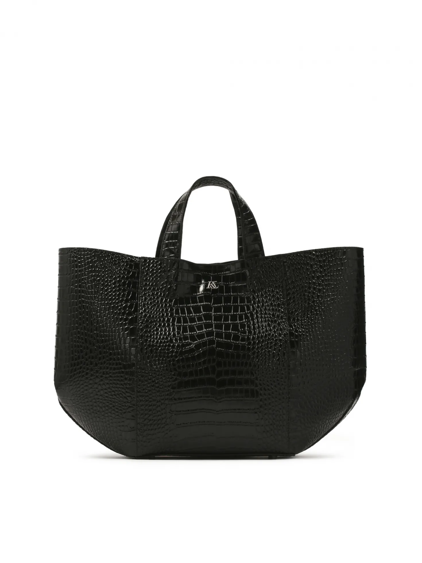 Duża skórzana torebka tote bag
