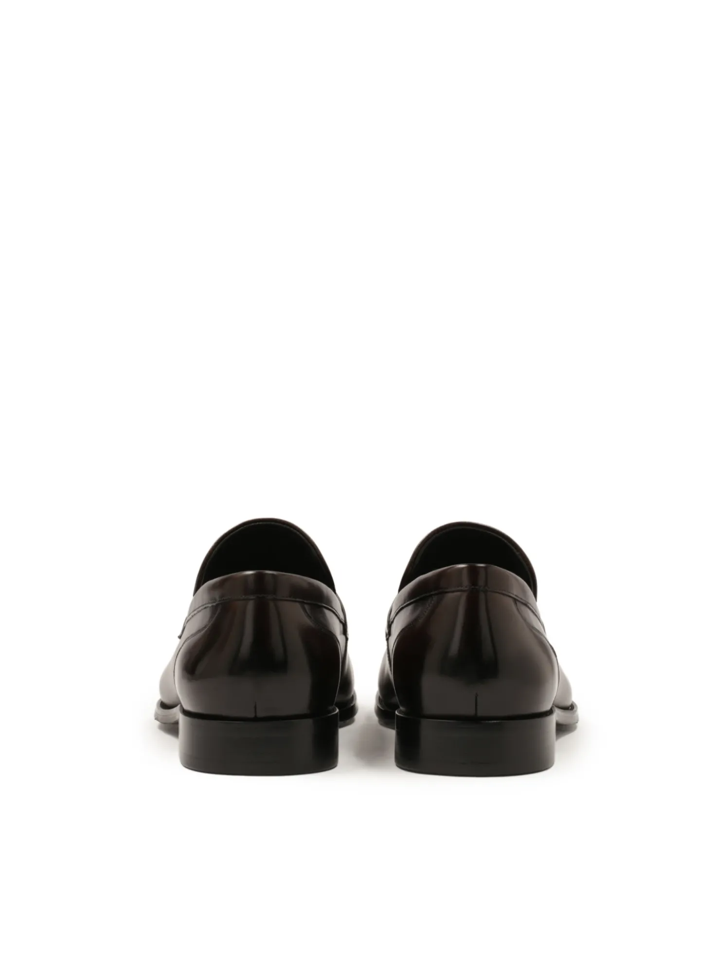 Eleganckie brązowe loafersy ze skóry