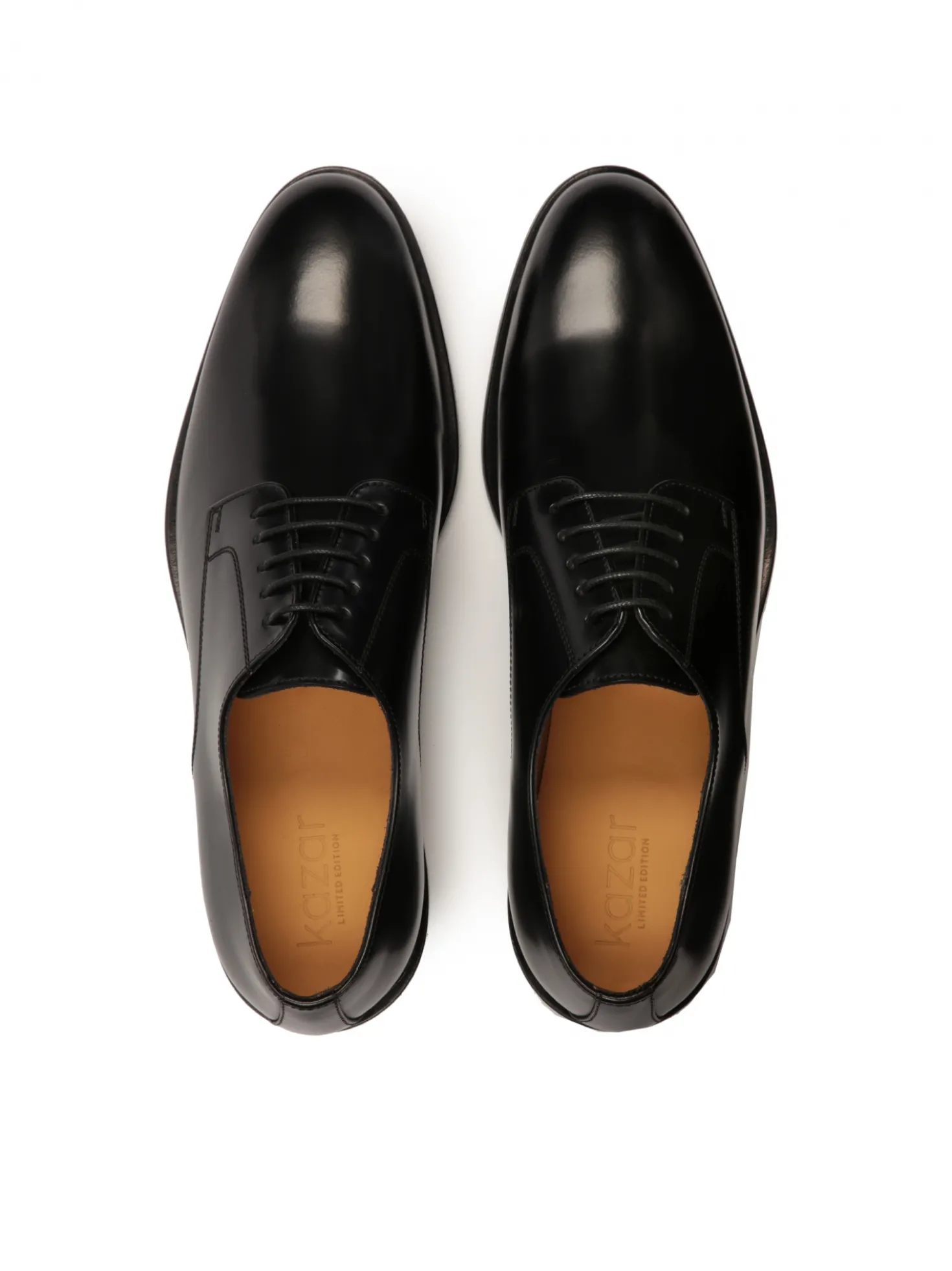 Eleganckie czarne półbuty męskie z kolekcji Limited Edition
