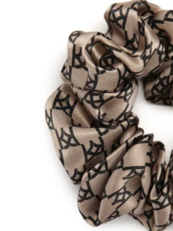 Eleganckie scrunchie do włosów z jedwabnej satyny
