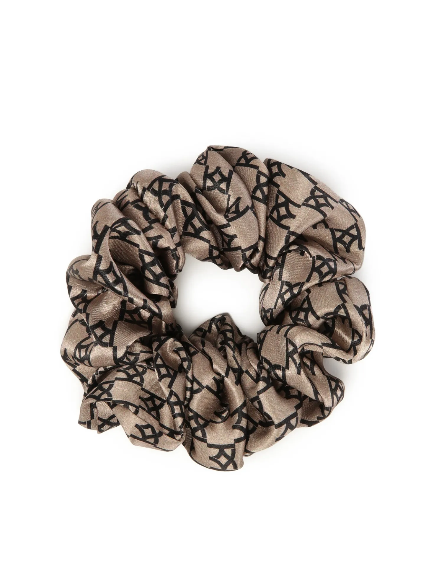 Eleganckie scrunchie do włosów z jedwabnej satyny