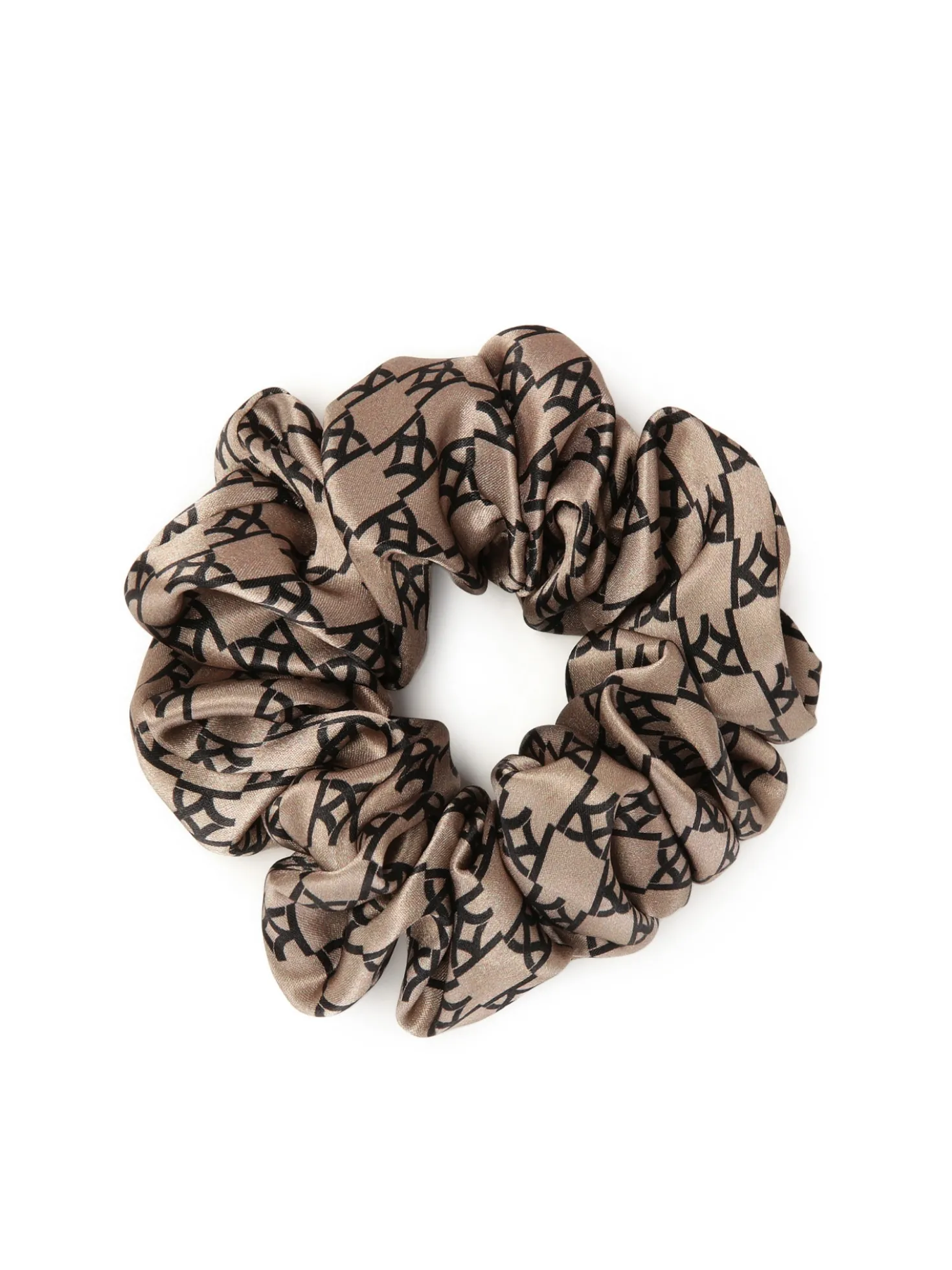 Eleganckie scrunchie do włosów z jedwabnej satyny