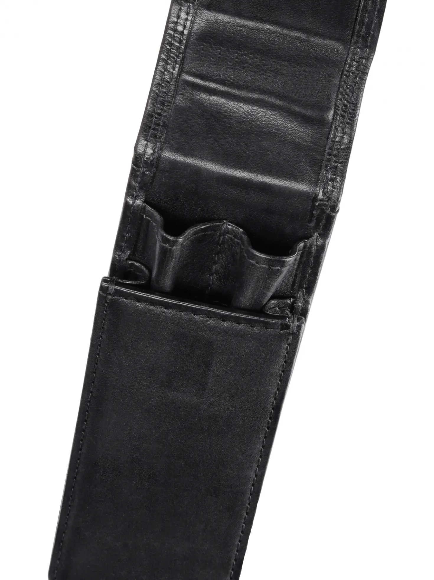 Eleganckie skórzane etui na 2 długopisy