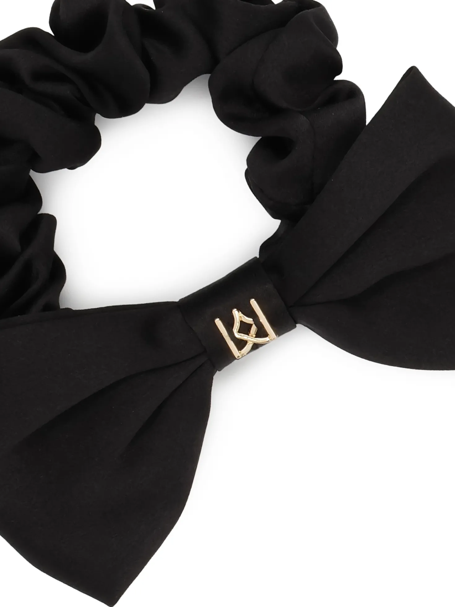 Gumka scrunchie z jedwabnej satyny