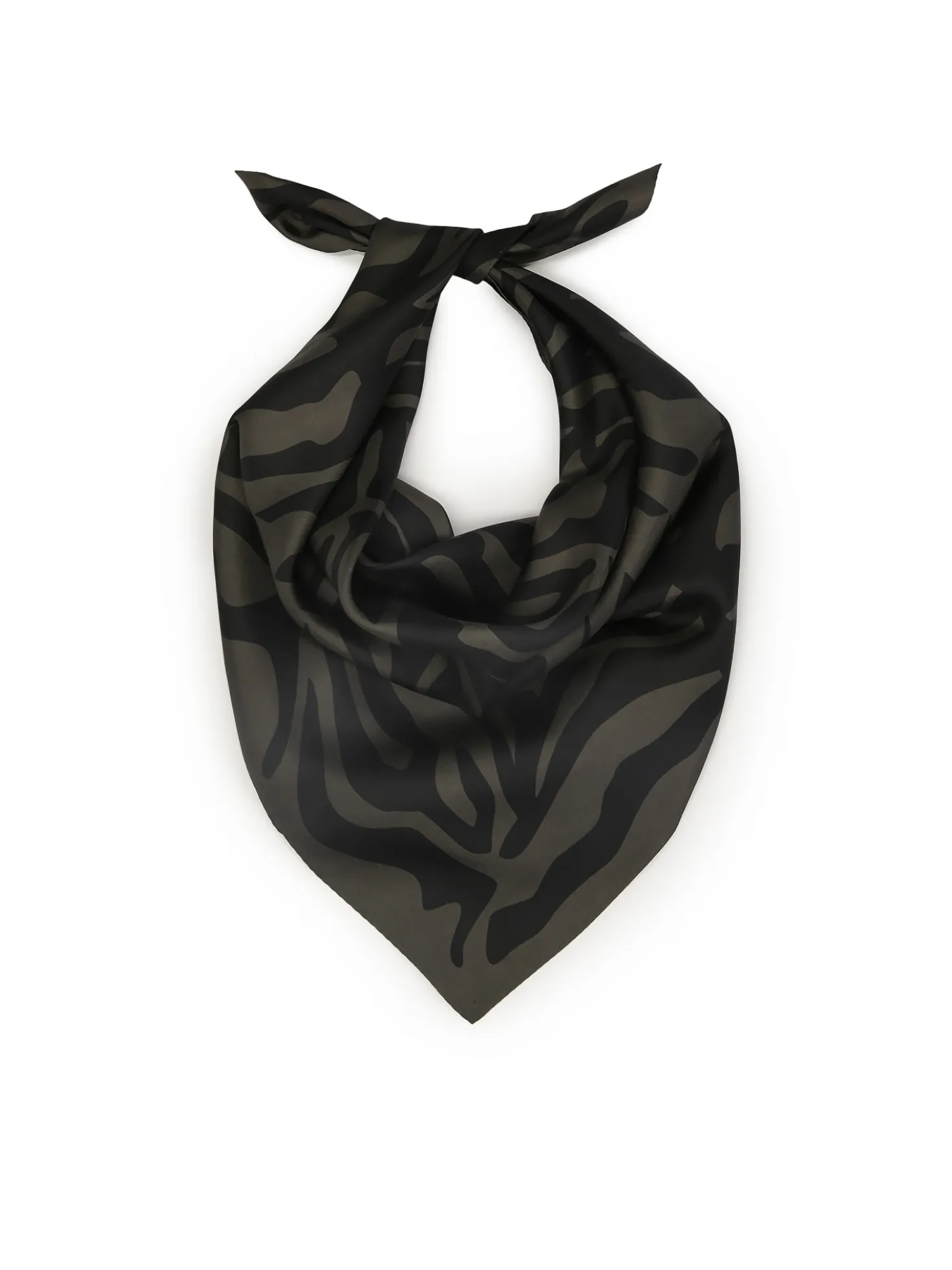 Jedwabna apaszka z połyskiem