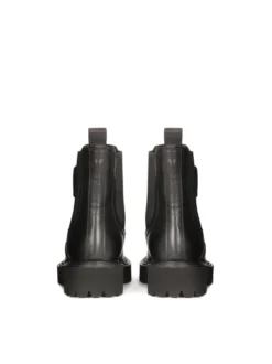 Klasyczne chelsea boots z licowej skóry