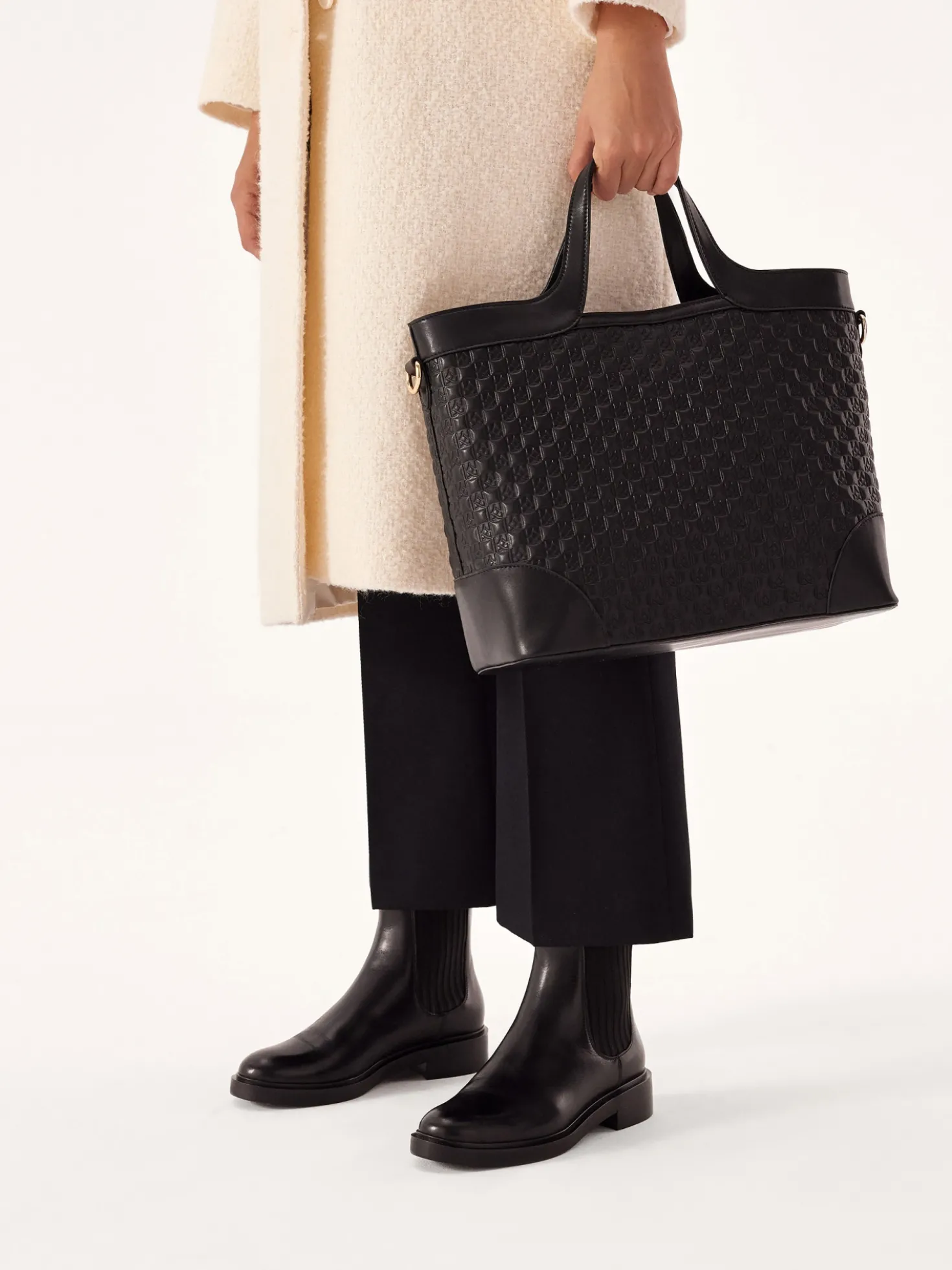 Klasyczne czarne sztyblety ze skóry