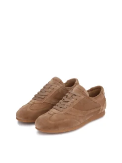 Klasyczne męskie sneakersy z miękkiego zamszu