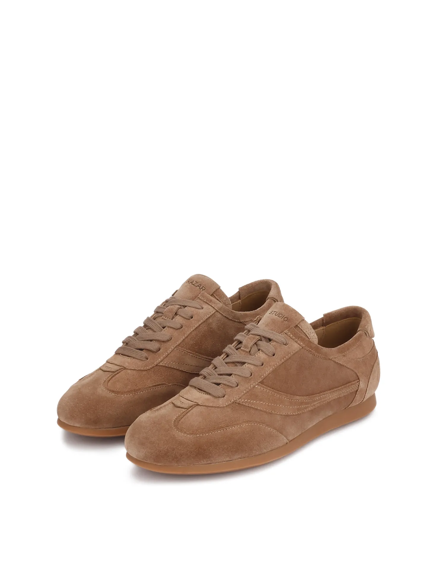 Klasyczne męskie sneakersy z miękkiego zamszu