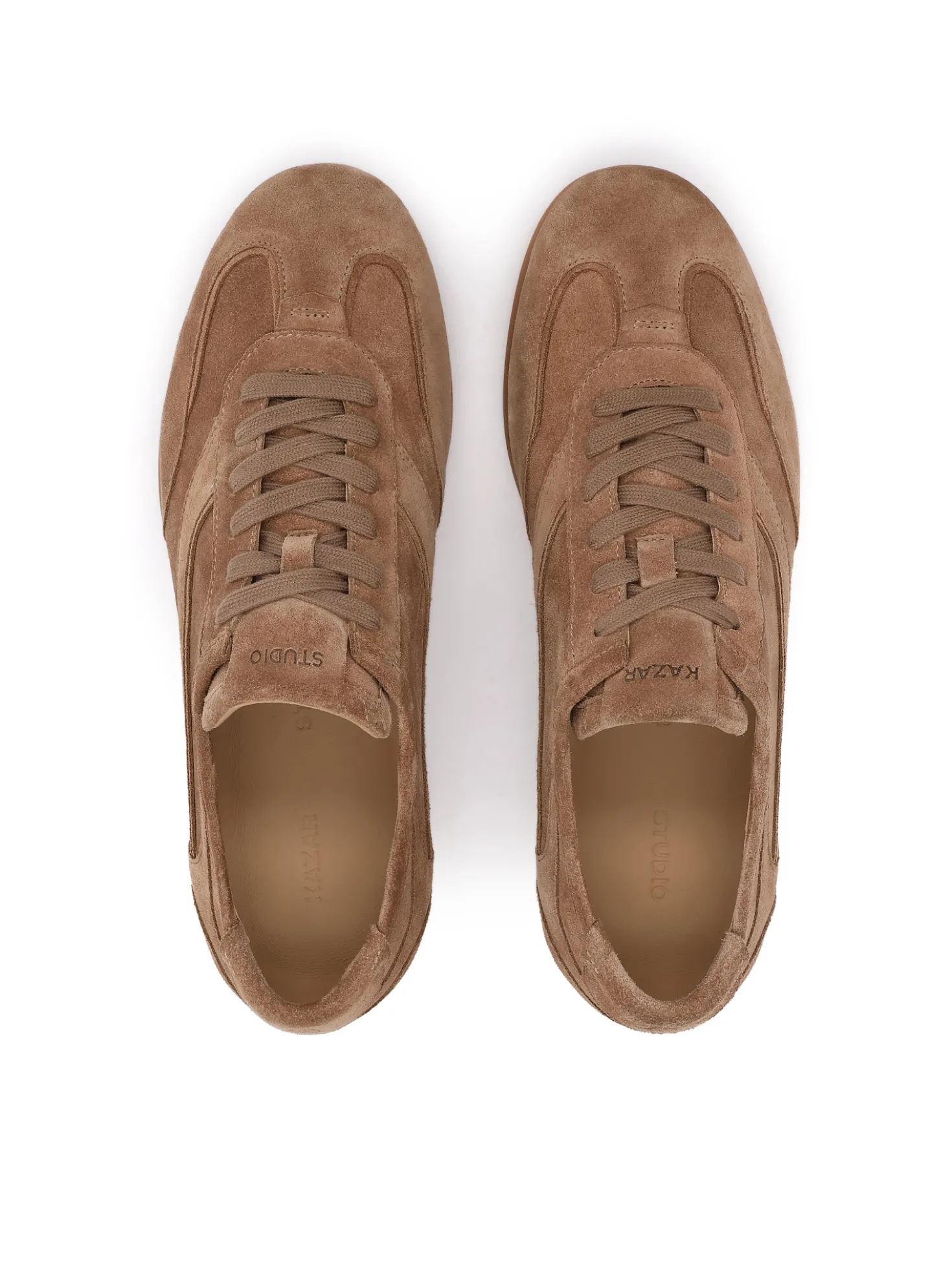 Klasyczne męskie sneakersy z miękkiego zamszu
