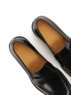 Luksusowe skórzane loafersy męskie z Limitowanej Kolekcji