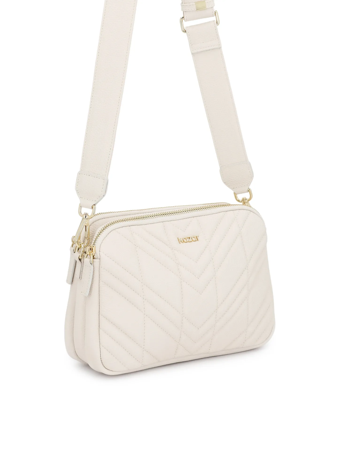 Miejska skórzana torebka crossbody