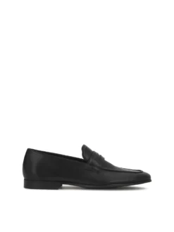 Minimalistyczne loafersy ze skóry