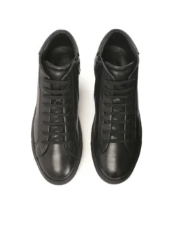 Minimalistyczne sneakersy męskie z cholewką za kostkę