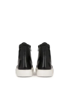 Minimalistyczne sneakersy męskie z wysoką cholewką